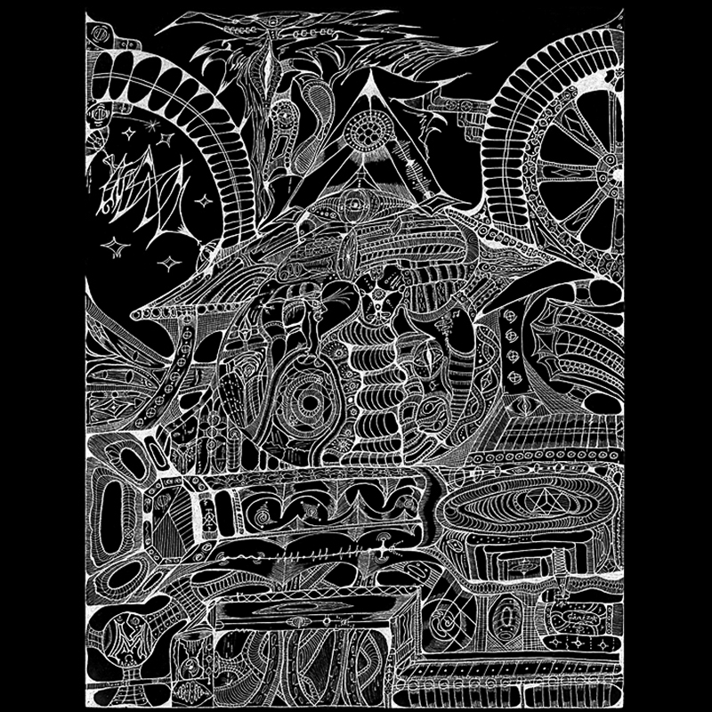 Maraka Black drawing.